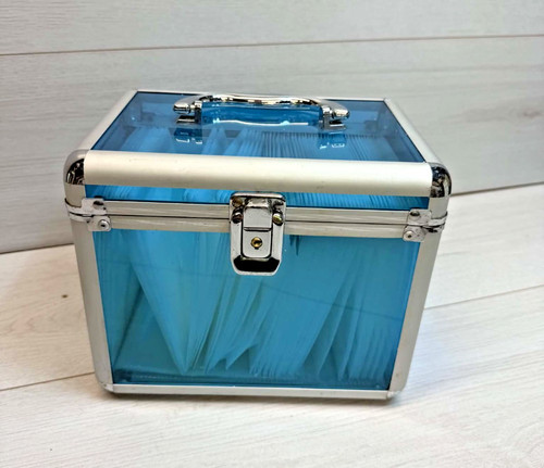 Blue acrylic aluminium dvd - blue,