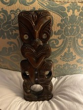 Māori Tiki Wood Carving
