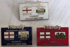 2025 England v Wales ~ Match Day Badge