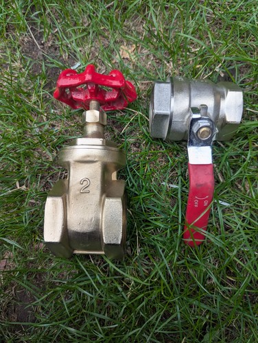 Brass gate valve inch - brass,