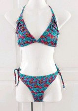 BN Aerie Asos Floral Turquoise