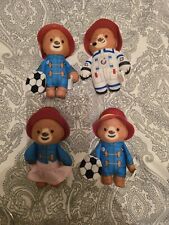 McDONALD'S PADDINGTON BEAR HAPPY MEAL PLUSH SOFT TOYS x4
