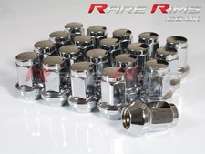 20 x Chrome Hex Wheel Nuts M12x1.5 Fits Honda Civic EG EK EP3 EK9 FN2 TYPE R