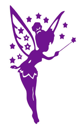 Tinkerbell style car window - style,