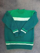 New Hand Made knitted Ladies Jumper size 10 - 12 Caron Simply Soft Yarn