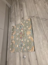 William Morris Roman Blind Made With Strawberry Thief Indigo Blue Fabric