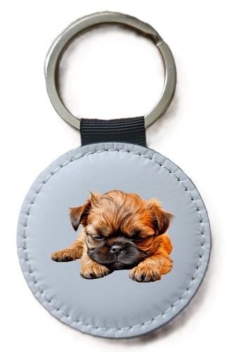 Brussels griffon keyring - brussels,