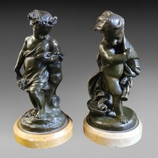 Pair antique french - a, of