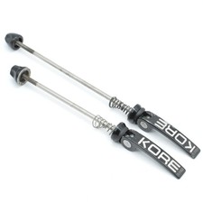 Kore Quick Release Skewers Retro Mountain Bike Black Silver Cross Country XC MTB