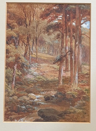 Victorian watercolour painting - victorian,