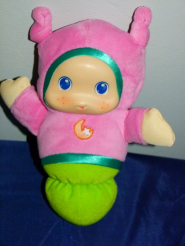 Glow worm soft - worm, pink