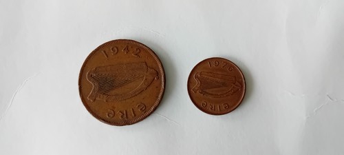 Eire 1942 irish republic penny - republic,