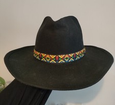 Sheplers Black Wool Cowboy Hat