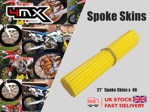 Wheel spoke protectors yellow - wheel,