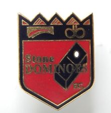 Stone Dominoes Football Club Enamel Badge Non League Football Club  