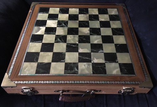 Vintage asian chess set - asian,