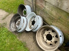 Land Rover steel wheel hubs. Modular 16x7. I-7JJx16. Will fit 90/110 and series 