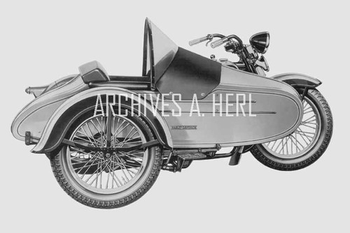 Harley davidson sidecar - es,