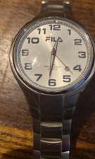Fila Watch Silver Men  worn