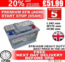 Bosch Eq. S4 E05 Car Battery 12V 63Ah 640A Type 027 075 013 EFB Start Stop