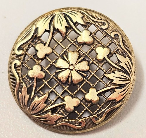 Antique gilt metal lace style - antique, lace-style