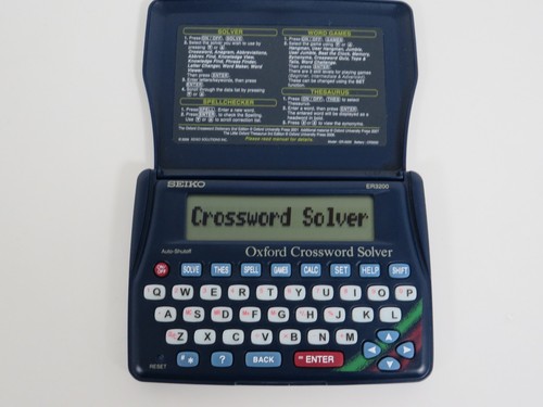 Seiko er3200 crossword solver - er3200,