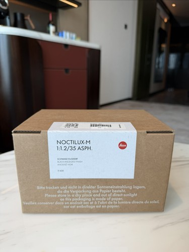 Brand new leica noctilux 35mm - brand,