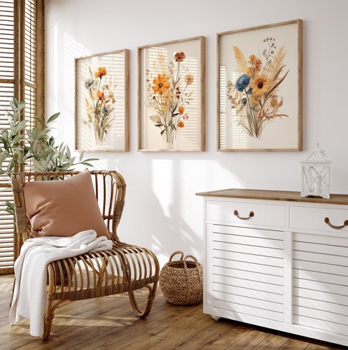 Watercolour wild flowers - watercolour,