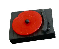 Vintage Barbie Doll Toy Record Player accessory