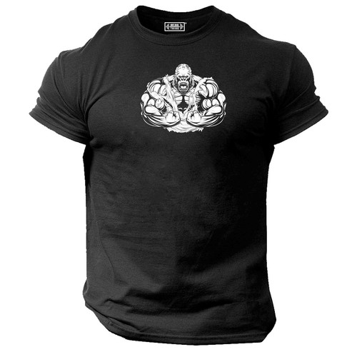 Gorilla bodybuilding shirt - gorilla,