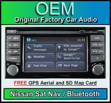 Nissan Micra Sat Nav car