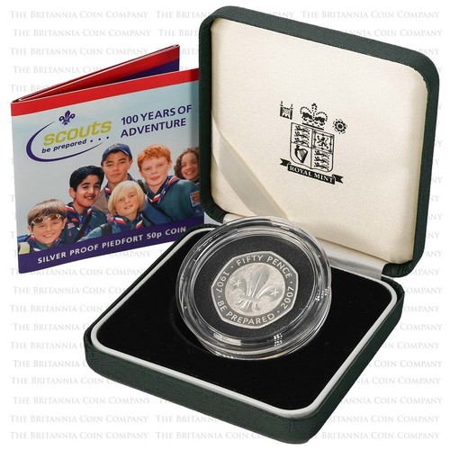 2007 royal mint - boy, scouting