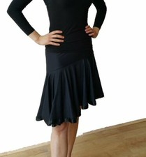 ASYMMETRICAL FRILL LATIN DANCE