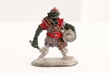 Orc Drummer, Gremlin Miniatures 1985 rare vintage model, pre slota D&D Warhammer