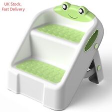 Toddler Step Stool Foldable Step Stool Non-Slip Toilet Stool for Potty Training