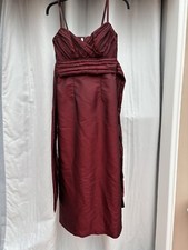 Lou Lou Burgundy Bridesmaid/evening Long Dress, Size 12