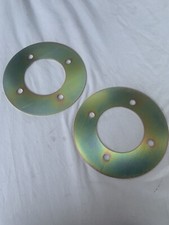STEEL WHEEL SPACERS X2 NEW