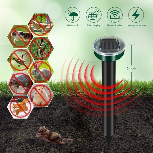 Ultrasonic solar cat - solar, dog