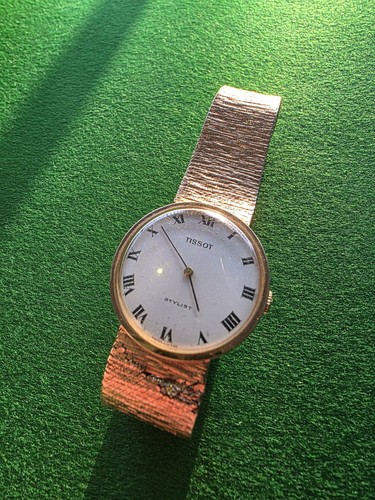 1970 tissot stylist 9ct - 1970’s,