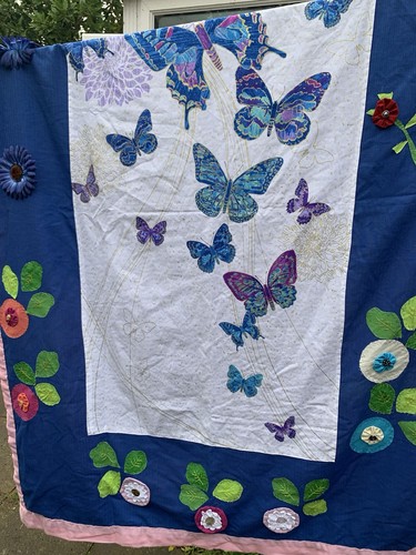 Vintage custom handmade throw - vintage,