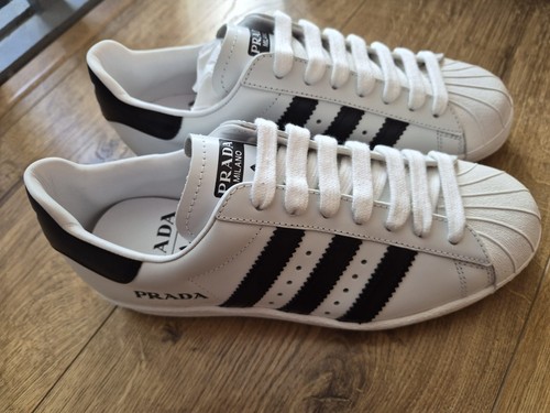 Prada adidas superstar white - adidas,