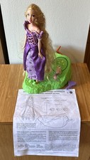 Rare Mattel Disney Princess Tangled Braiding Friends Hair Braider Rapunzel! 