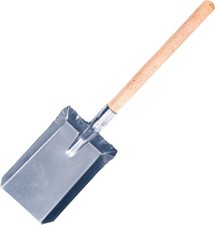 Metal Coal Shovel Wooden