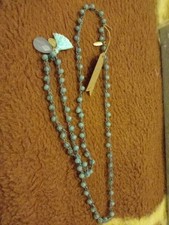 Turquoise bead necklace - bead,