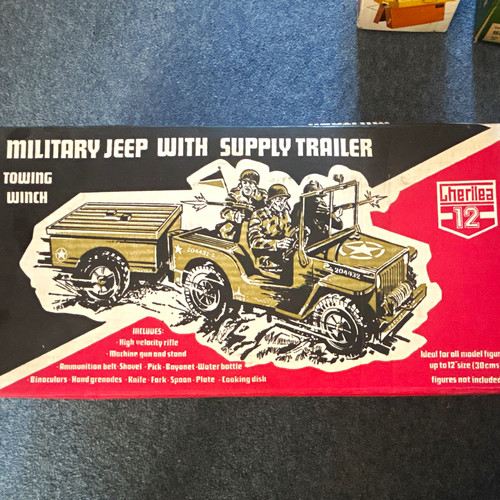 Cherilea military jeep - military, &