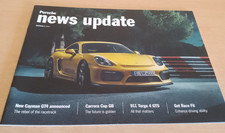 Porsche News Update Edition 1 2015 Cayman GT4 Carrera Cup 911 Targa 4 GTS