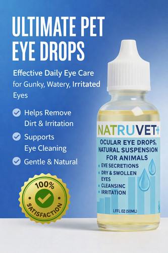 Dog cat eye - &, drops