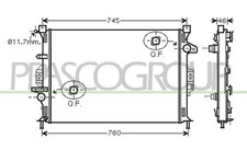 Fits Ford Galaxy Radiator 1.62.0 Petrol & 1.61.82.0 Diesel Models 20102014