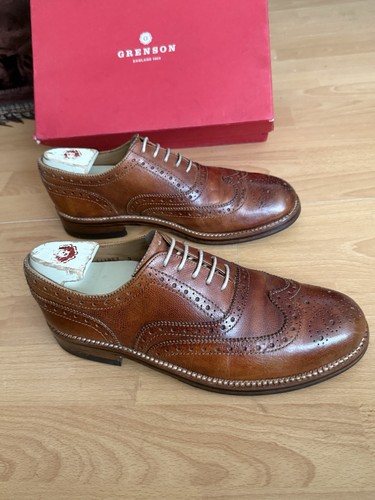 Grenson stanley tan grain - stanley,