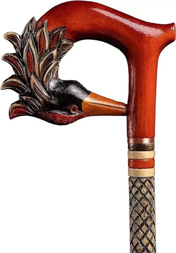 Phoenix bird walking - walking, stick